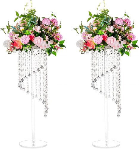 Nuptio acrylic vases wedding - nuptio,