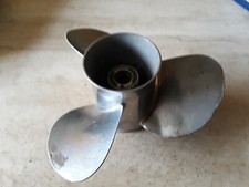 SUZUKI OUTBOARD 25HP STAINLESS STEEL PROP 2 STROKE  10 1/4 X 12RN