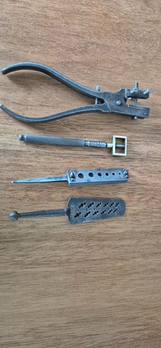 Vintage watchmakers hand tools - hand,