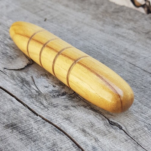 Wooden massage training stick