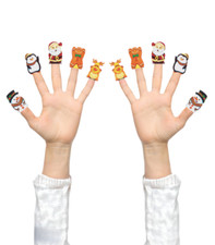 10 Piece Christmas Finger