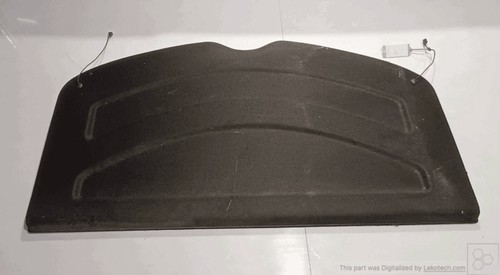 Rear plate alfa romeo - rear,