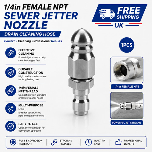 4in female npt pressure - female,