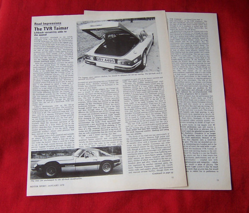 Tvr taimar 1978 - 1978, original