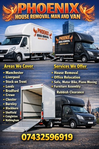 Man and van - man, house