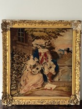 Antique Victorian Woolwork