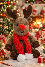 knitting pattern reindeer
