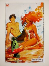 Titans #8 Dan Mora Sweater Weather Variant Nightwing Starfire DC Comics 2024