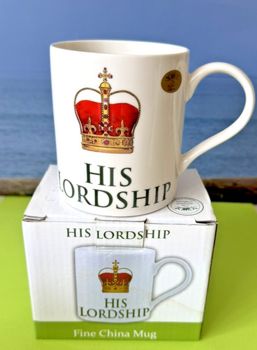His lordship fine china - lordship, mug