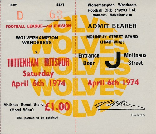 Ticket wolves tottenham - ticket:,