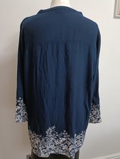 Cotton Traders Lagenlook Navy