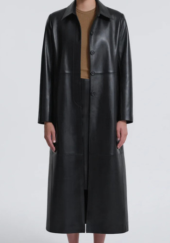 Women genuine lambskin black - genuine,