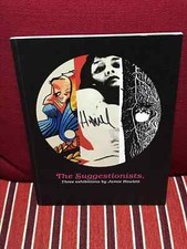 HAND SIGNED JAMIE HEWLETT EXHIBITION BOOK - THE SUGGESTIONISTS - SAATCHI GALLERY