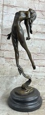 BRONZE ART DECO STATUE