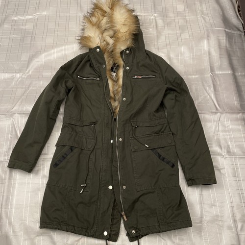 Ladies parka coat - ladies,