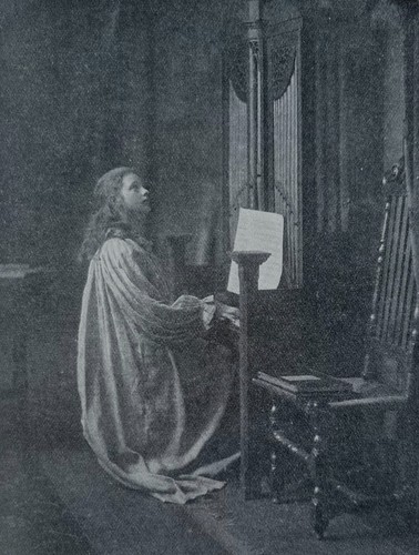 Portrait study music 1899 by - "music",