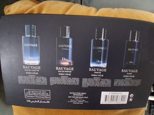 Dior sauvage gift set 4pc - sauvage,