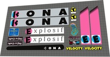 Kona Explosif 1990 Decal Set