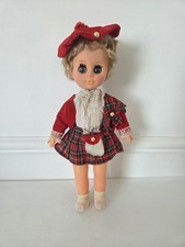 Vintage Doll In Scottish