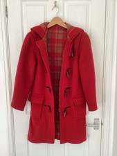 Montgomery Original Red Duffle Coat Size 34