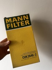 MANN-FILTER CUK 2646-2 Cabin Air Filter - Pollen Filter with Activated Carbon
