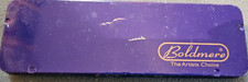 Boldmere Metal Paint Tin, purple, full set, tin slightly dented