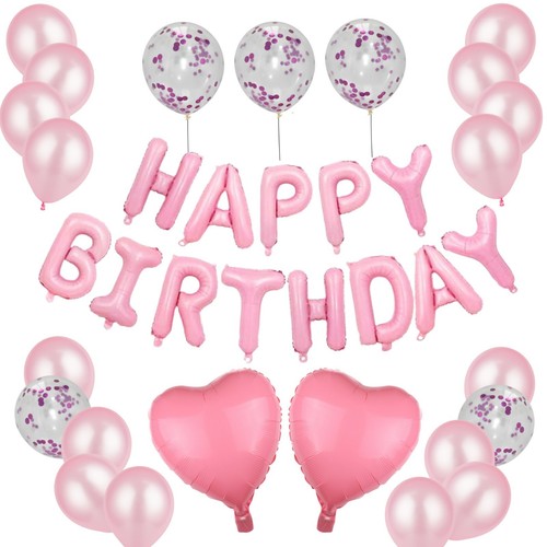 Happy birthday balloons banner - happy,