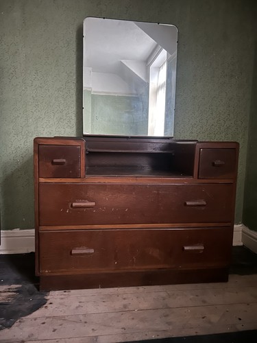 Vintage dressing table - table, /