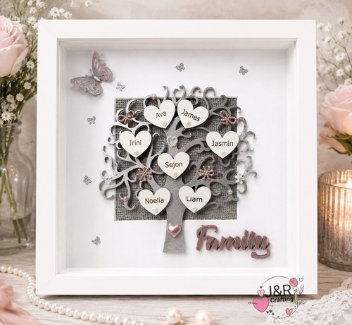 Personalised family tree frame - tree,