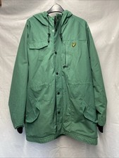 Lyle & Scott Green Cotton Jacket Size XL