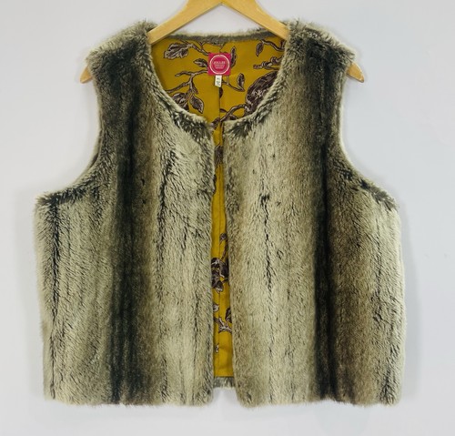 Joules faux fur - faux, grey