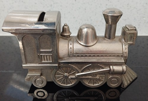 Silver chrome train - silver,