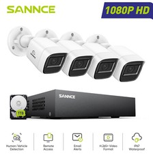 Sannce 1080p cctv camera - 1080p,