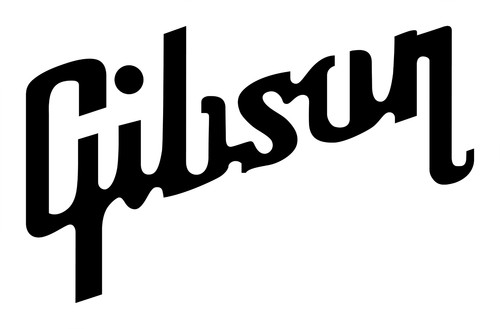 Gibson guitar logo sticker - guitar,