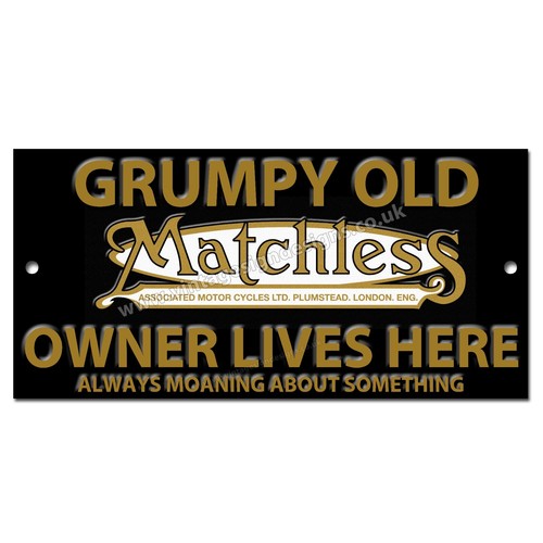Grumpy matchless motorcycle - grumpy,