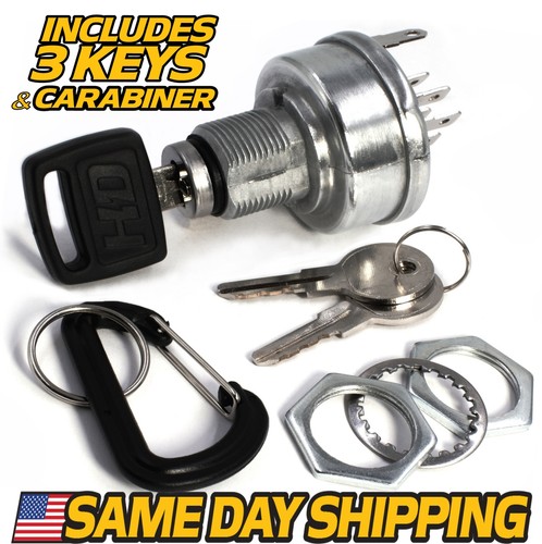 Key switch fits john deere - key,