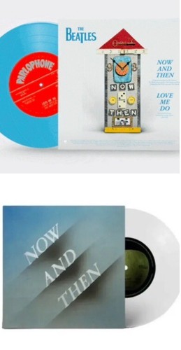 The beatles now and - now, both