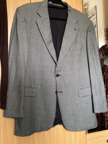 Herringbone pure new wool - &s,