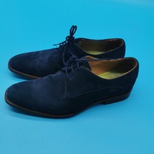 Oliver Sweeney Penselo  Navy Suede  Derby Shoes UK Size 7.5