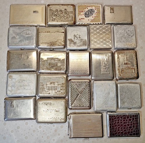 Vintage cigarette case - cigarette,