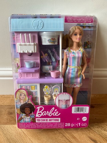Barbie ice cream shop playset - ice,