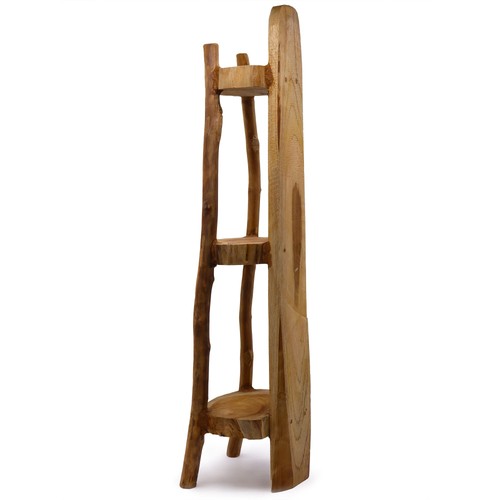Natural teak corner unit - corner, 3