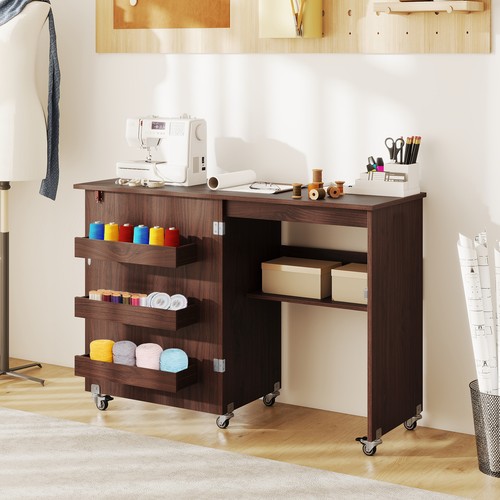 Rolling folding sewing - sewing, table