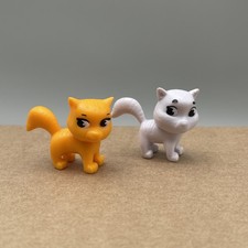 Paw Patrol Mayor Humdinger Kitty Cat White Orange Figure Replacement Toy #2