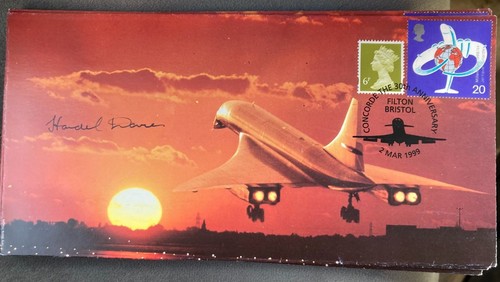 Concorde flown handel davies - flown,