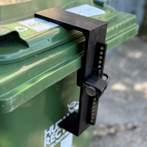 Wheelie bin tough plastic - tough,