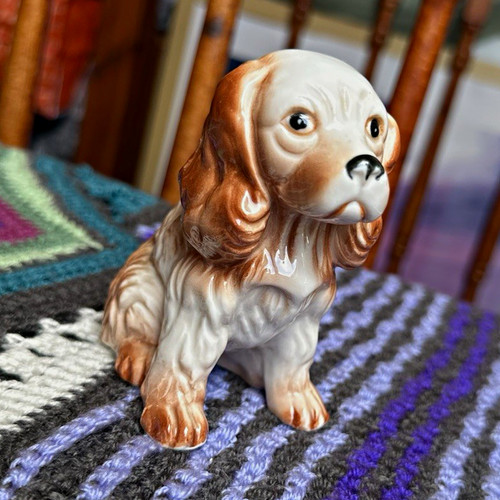 Glossy ceramic cocker - ,