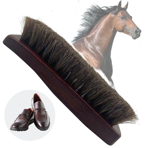 Natural wood bristle horse - wood,