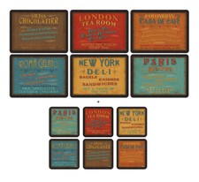 Pimpernel Lunchtime Placemats & Coasters - Set of 6
