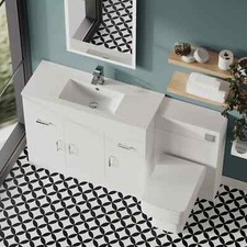 Nova 1500mm Gloss White